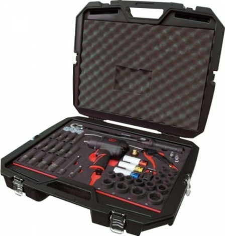 Гайковерт пневматический MIGHTY SEVEN NC-4255QC с принадлежностями, кейс, 41 предмет Гайковерт пневматический MIGHTY SEVEN NC-4255QC с принадлежностями, кейс, 41 предмет