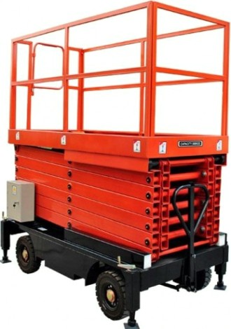 Ножничный подъемник GROST PX 05-11000 несамоходный (11 м/500 кг, AC, 380 В) 211714 Ножничный подъемник GROST PX 05-11000 несамоходный (11 м/500 кг, AC, 380 В) 211714